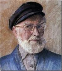 Portrait of Franck Mortelmans: Self-portrait